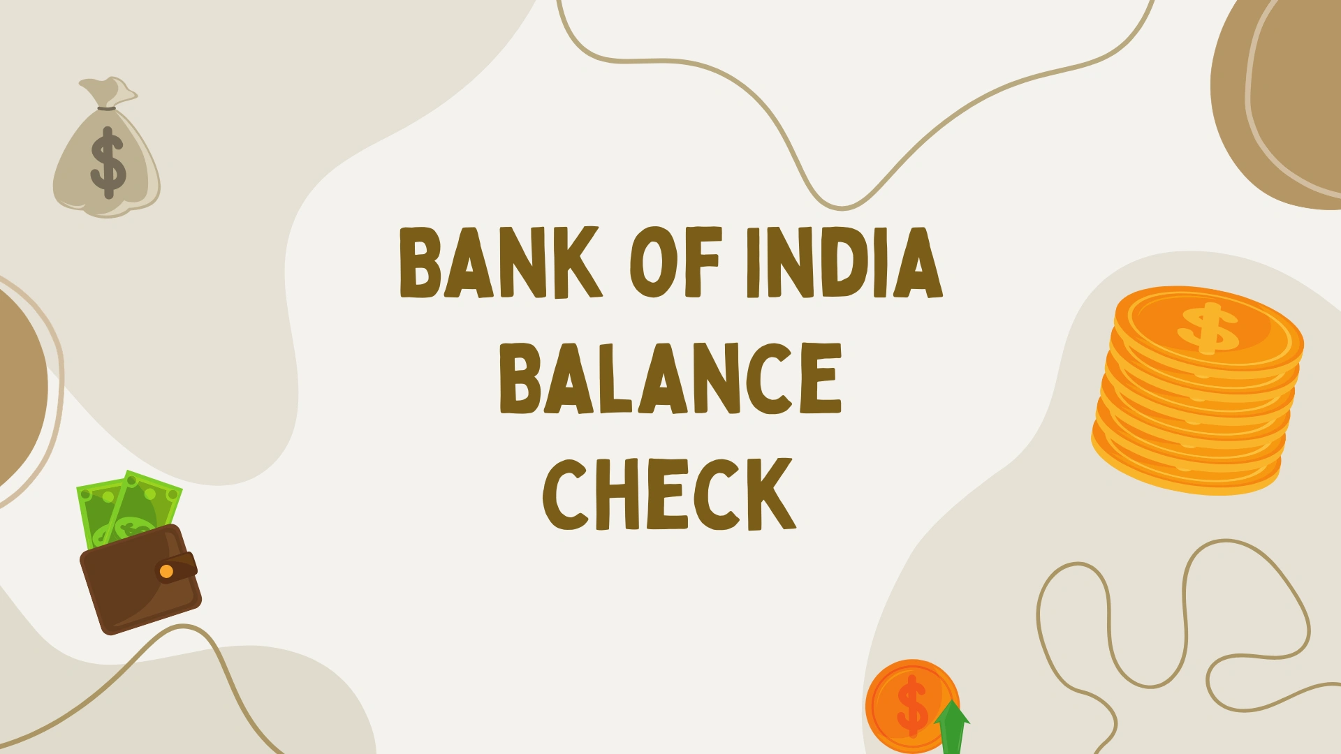 Bank of India Balance Check