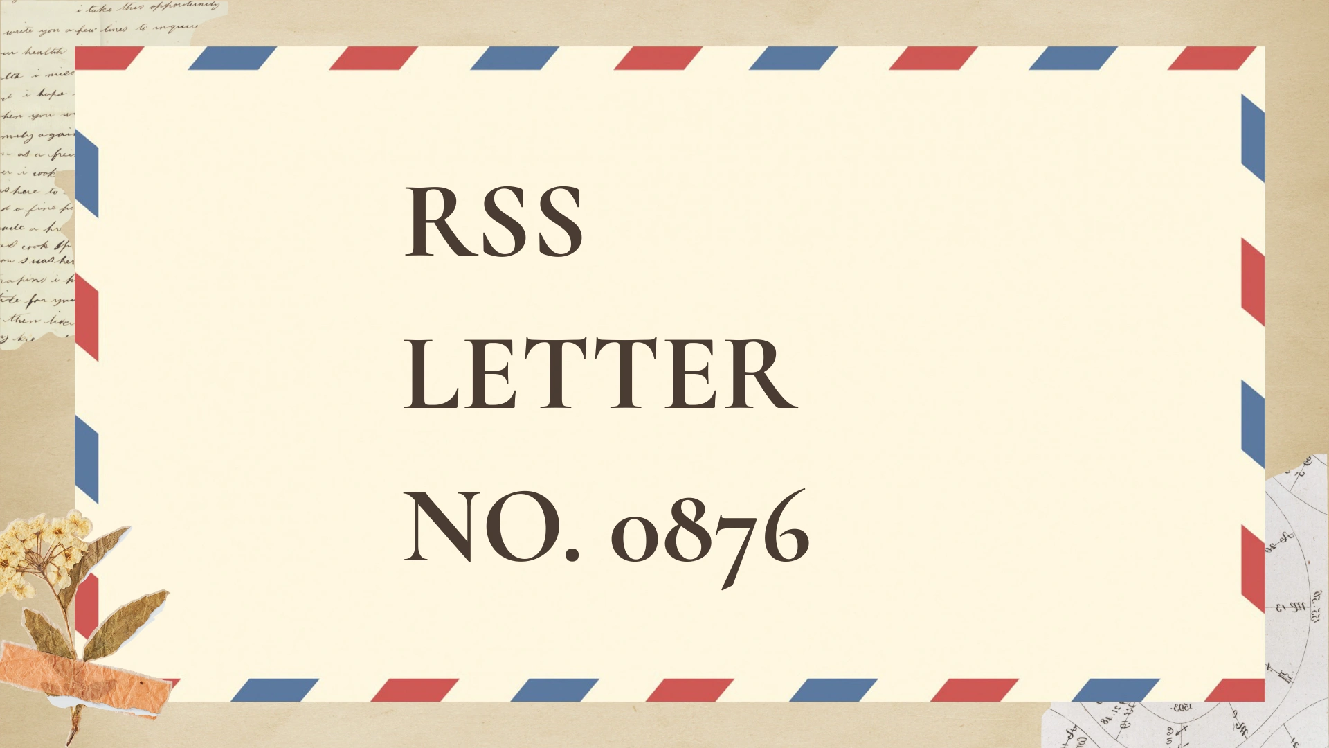 RSS Letter No. 0876: Key Themes and Political Significance 