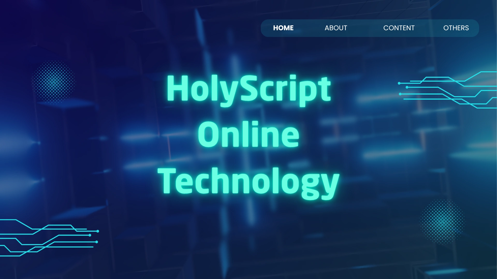 HolyScript Online Technology