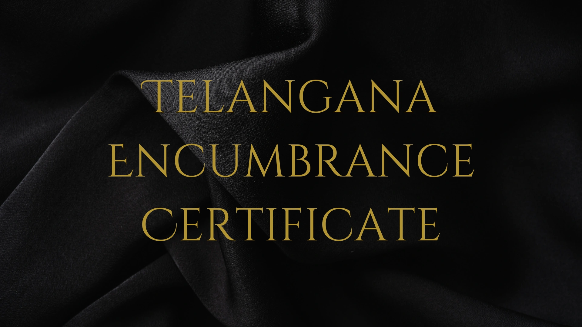 Telangana Encumbrance Certificate: Apply, Search & Download EC 